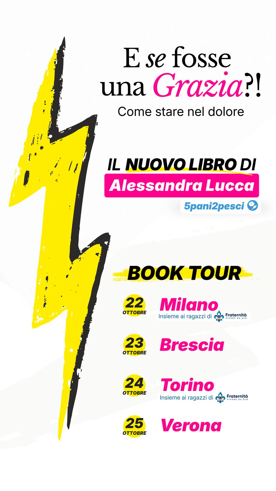 E se fosse una grazia?! — Book tour